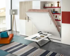 Cameretta Altea book 120 work Clei con letti a scomparsa scontata