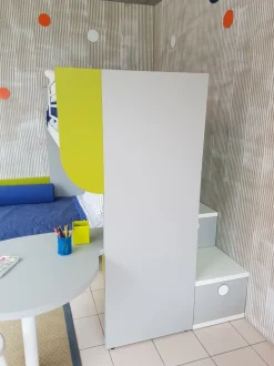 Cameretta Aramis Doimo cityline con letto a castello scontata