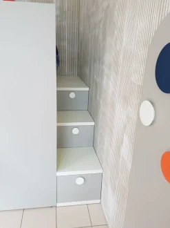 Cameretta Aramis Doimo cityline con letto a castello scontata