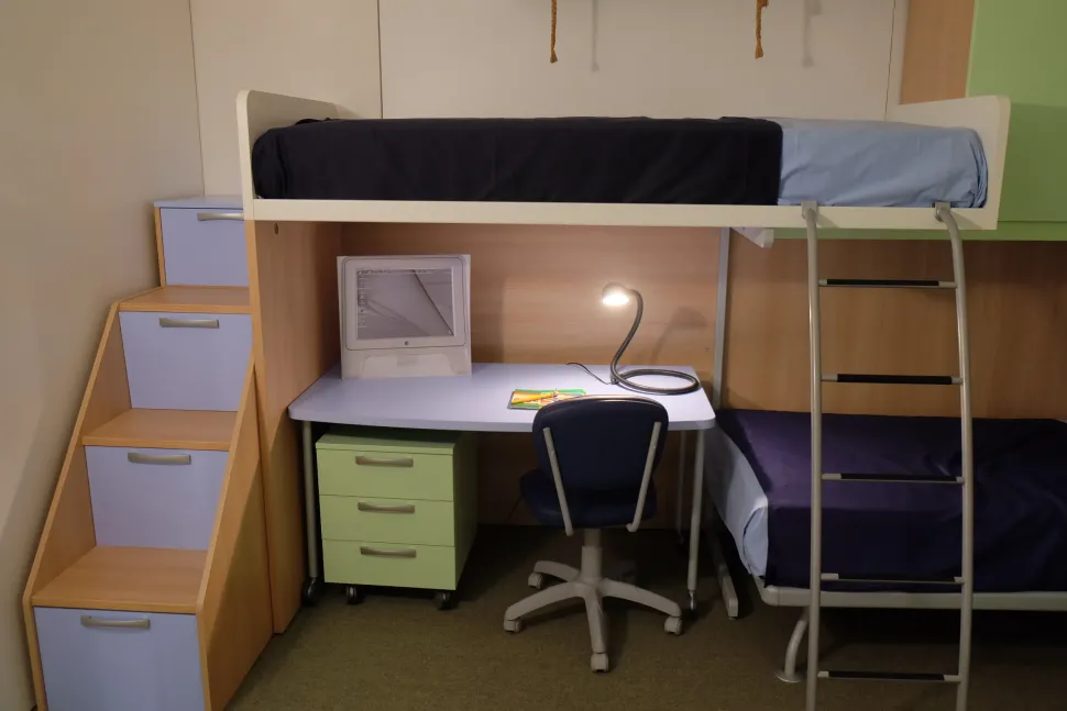 Cameretta Battistella Klowxl Letti a soppalco Laminato Opaco in Outlet al -66%