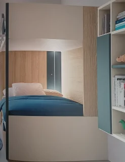 Cameretta Beam Doimo cityline con letto a castello a prezzo scontato