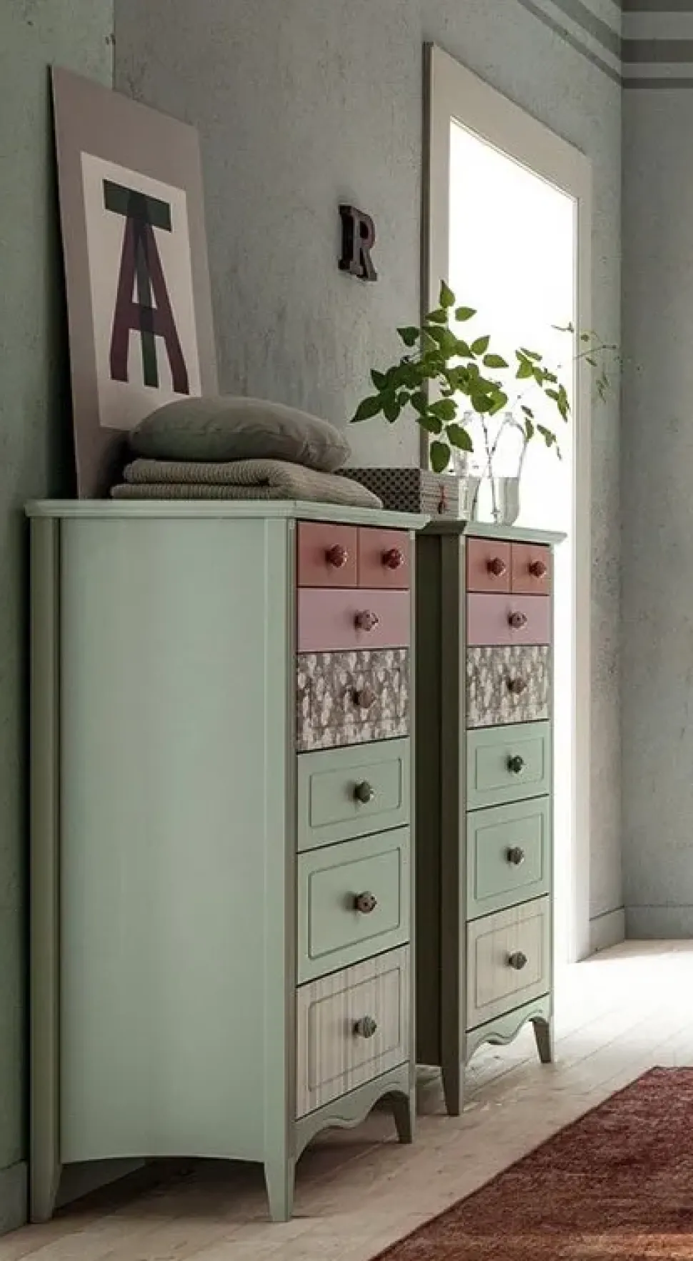 Cameretta Butterfly Callesella senza letto in offerta