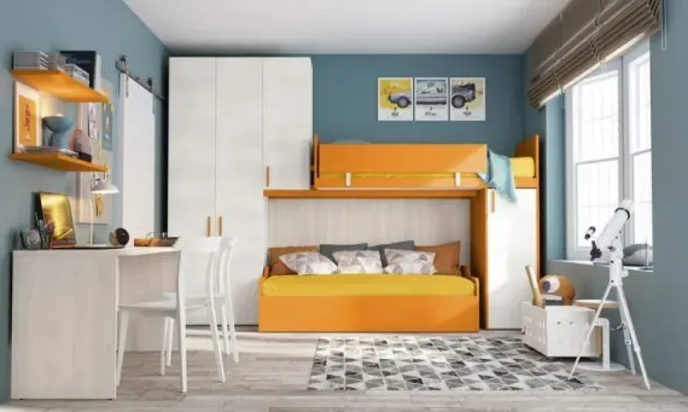 Cameretta C320 Colombini casa con letto a soppalco in offerta