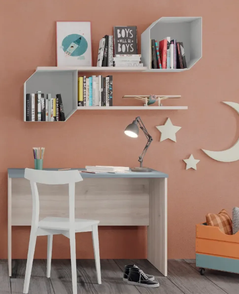 Cameretta C317 Colombini casa con letto a ponte scontata