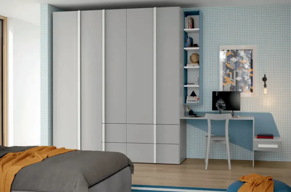 Cameretta C102 Colombini casa con letto a terra a prezzo scontato