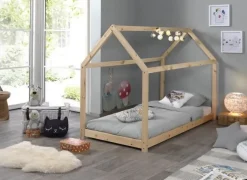 Cameretta Cabane bed Artigianale in legno a prezzo riservato