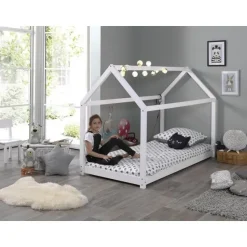 Cameretta Cabane bed Artigianale in legno a prezzo riservato