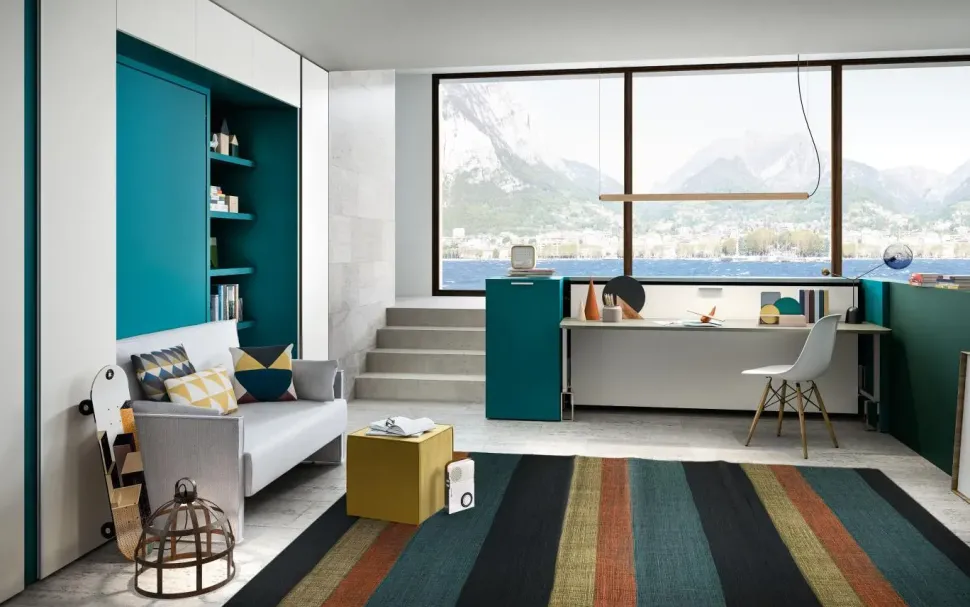 Cameretta Cabrio Clei con letti a scomparsa in offerta