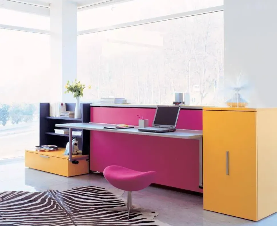 Cameretta Cabrio Clei con letti a scomparsa in offerta