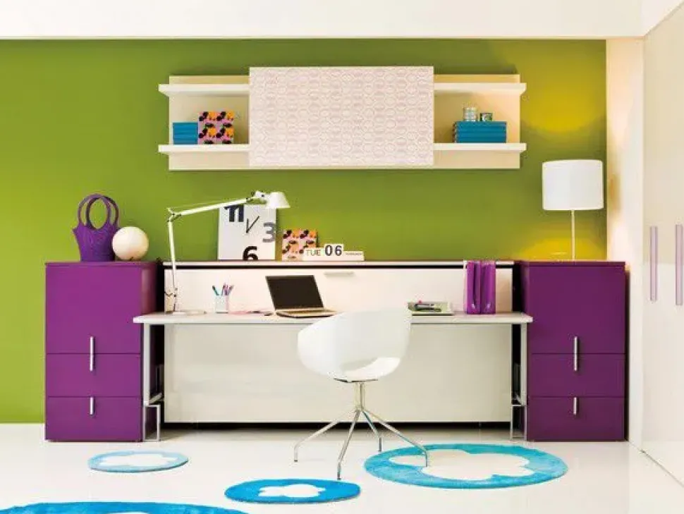 Cameretta Cabrio Clei con letti a scomparsa in offerta