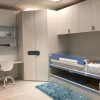 Cameretta Camera con cabina Mistral con letto a soppalco scorrevole scontata