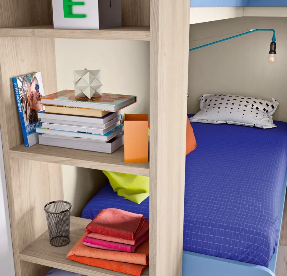 Cameretta Cameretta a ponte 16 San martino mobili con letto a ponte scontata