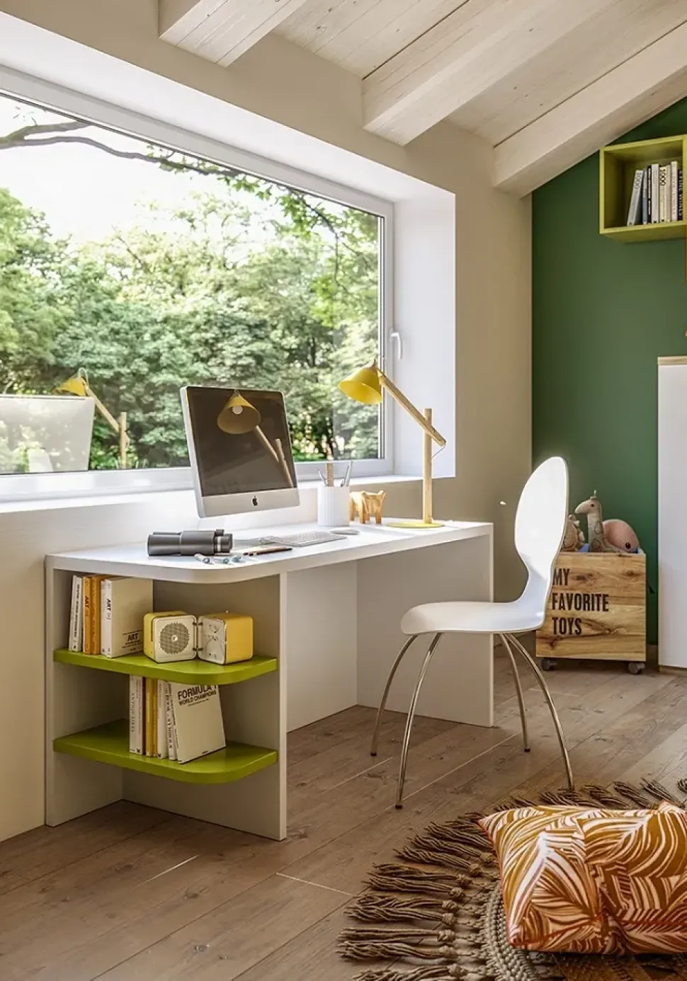 Cameretta Cameretta a ponte-angolare di giessegi scontata del 40% Giessegi letti a terra in offerta