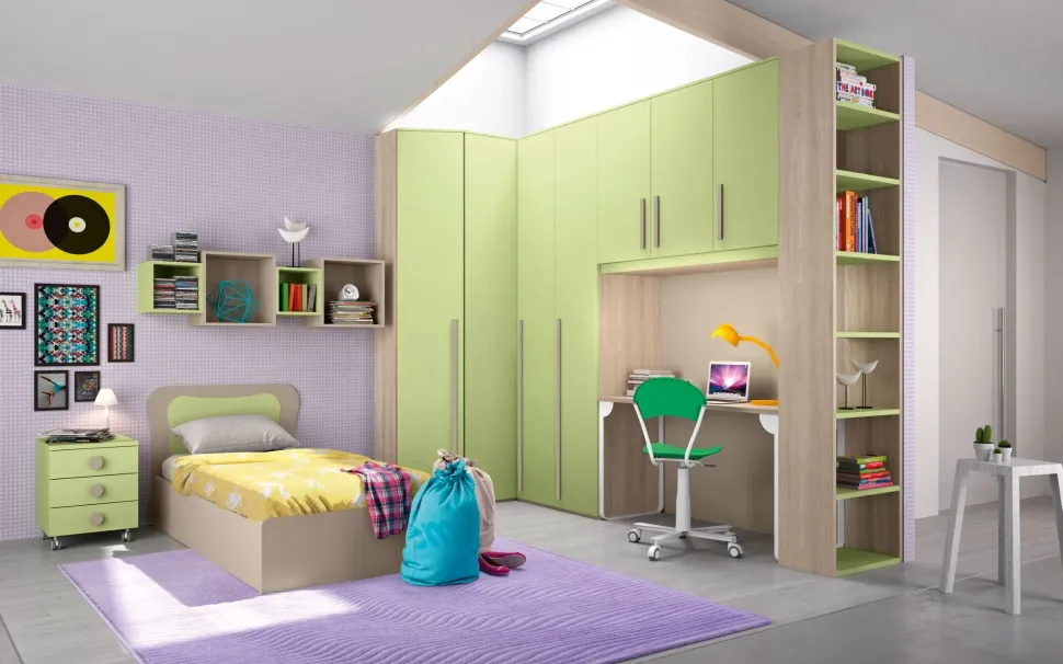 Cameretta Cameretta armadio a ponte 8 San martino mobili con un ribasso imbattibile