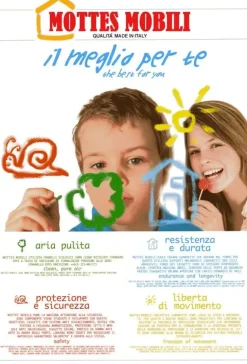 Cameretta Cameretta asoppalco 23 San martino mobili in laminato opaco a prezzo Outlet