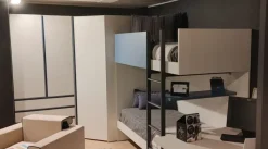 Cameretta Cameretta clever letto a castello Clever con letto a castello in Offerta Outlet