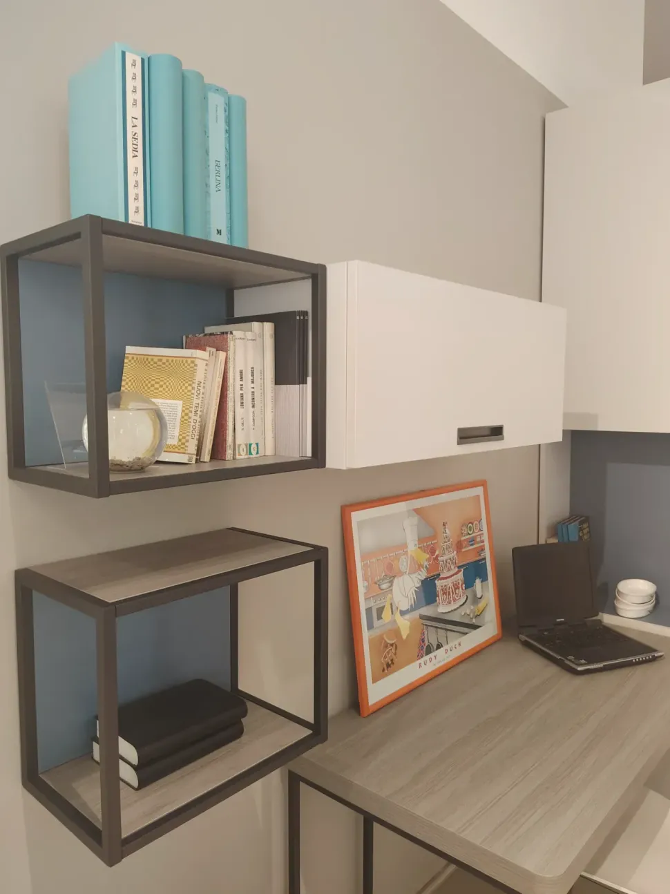 Cameretta Cameretta clever Clever in laminato materico in Offerta Outlet