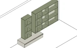 CAMERETTA Cameretta clever letto e zona studio Clever a PREZZI OUTLET