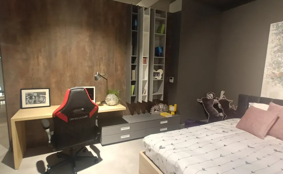 Cameretta Cameretta club Doimo cityline con letto una piazza e mezza scontata