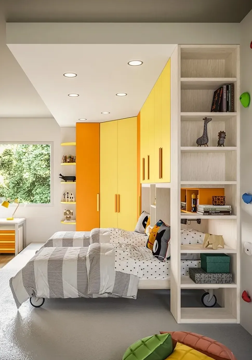 Cameretta Cameretta con cabina-angolare di giessegi scontata del 40% Giessegi con uno sconto imbattibile