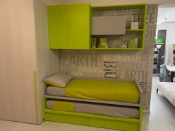 Cameretta Cameretta con cabina  Moretti compact camerette con letti a scomparsa in Offerta Outlet