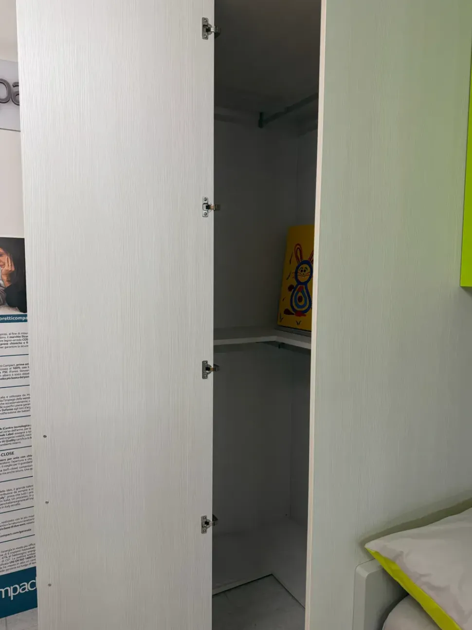 Cameretta Cameretta con cabina Moretti compact camerette con letti a scomparsa in Offerta Outlet