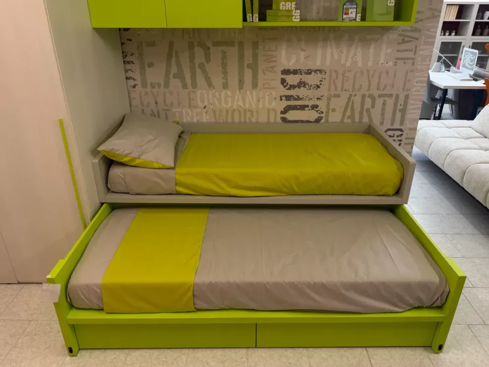 Cameretta Cameretta con cabina Moretti compact camerette con letti a scomparsa in Offerta Outlet