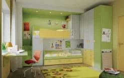 Cameretta Cameretta con letti a soppalco di mistral scontata del 30% Mistral con un ribasso imbattibile