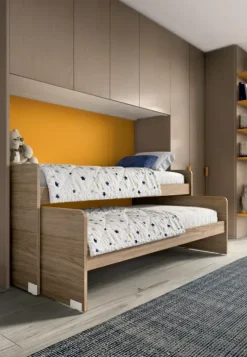 Cameretta Cameretta con letto play pratico Zg mobili letti a terra in Offerta Outlet