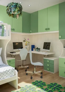 Cameretta Cameretta con letto a castello di giessegi scontata del 40% Giessegi SCONTATA