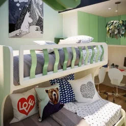 Cameretta Cameretta con letto a castello di giessegi scontata del 40% Giessegi SCONTATA