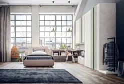 Cameretta Cameretta con letto una piazza e mezzo Clever con letto una piazza e mezza a prezzo scontato