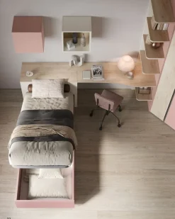 Cameretta Cameretta con letto contenitore Collezione esclusiva con un ribasso imbattibile
