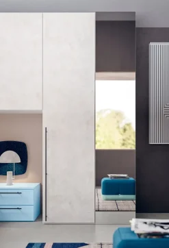 Cameretta Cameretta con specchio  Clever con letto a terra in offerta