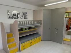 Cameretta Cameretta con soppalco Moretti compact camerette con letto a soppalco scontata