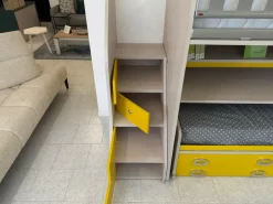 Cameretta Cameretta con soppalco Moretti compact camerette con letto a soppalco scontata