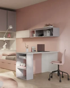 Cameretta Cameretta dal design moderno San martino mobili in laminato materico a prezzo Outlet