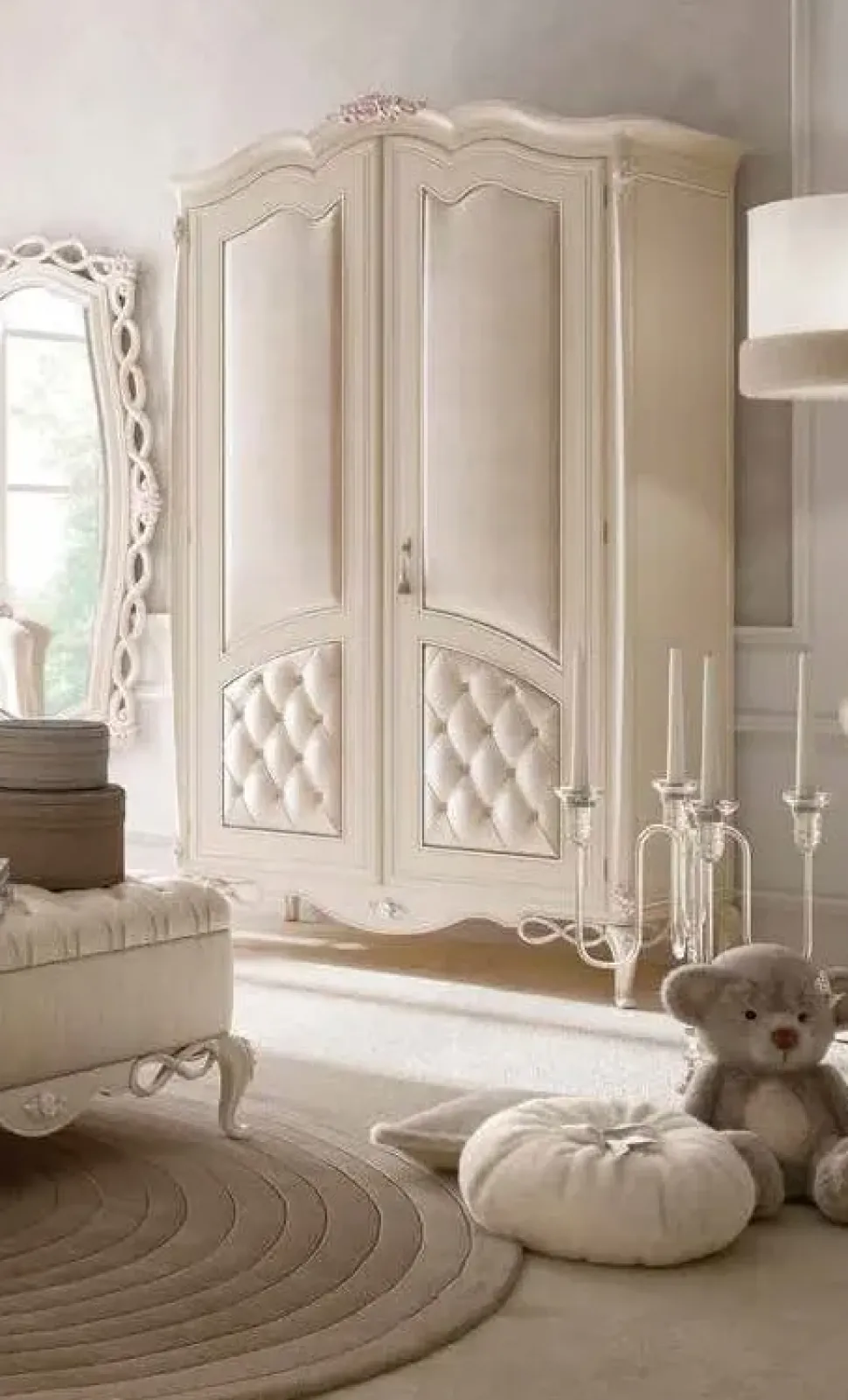 Cameretta Cameretta luxury montecarlo Md work con letto una piazza e mezza scontata