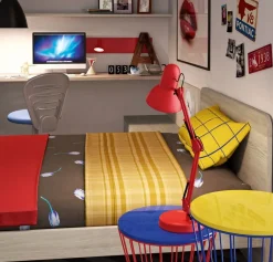 Cameretta Cameretta moderna 4 San martino mobili letti a terra a prezzo Outlet