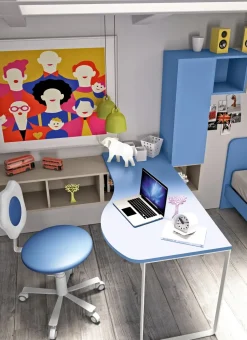 Cameretta Cameretta moderna 1 San martino mobili letti a terra a prezzo scontato