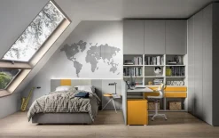 CAMERETTA Cameretta moderna con scrittoio  Zg mobili a PREZZI OUTLET
