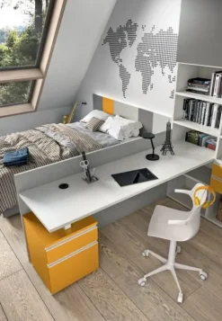 CAMERETTA Cameretta moderna con scrittoio  Zg mobili a PREZZI OUTLET