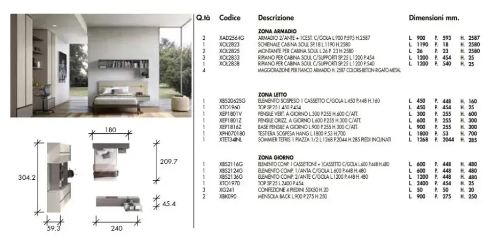 Cameretta Cameretta moderna per teenager Zg mobili letti a terra a prezzo scontato