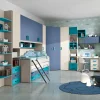 Cameretta Cameretta mod.happy con letti-sovrapposti Gruppo silwood con letto a terra a prezzo Outlet