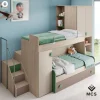 Cameretta Cameretta mod.omnia-s-6 M.c.s. armadi con letto a soppalco a prezzo scontato