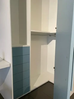 Cameretta Cameretta moretti con cabina ad angolo Moretti compact camerette senza letto scontata