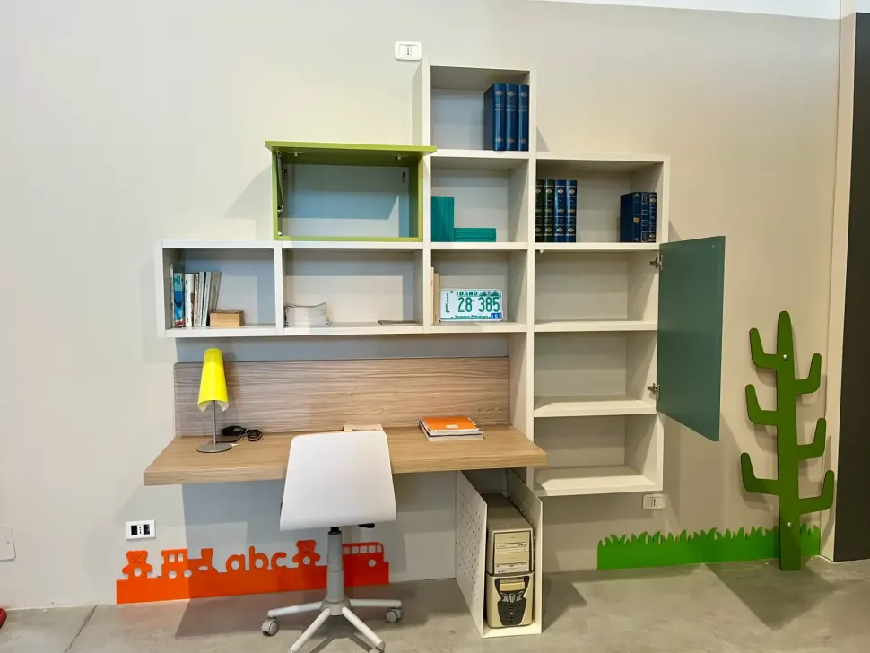 CAMERETTA Cameretta nidi con letto singolo Nidi a PREZZI OUTLET