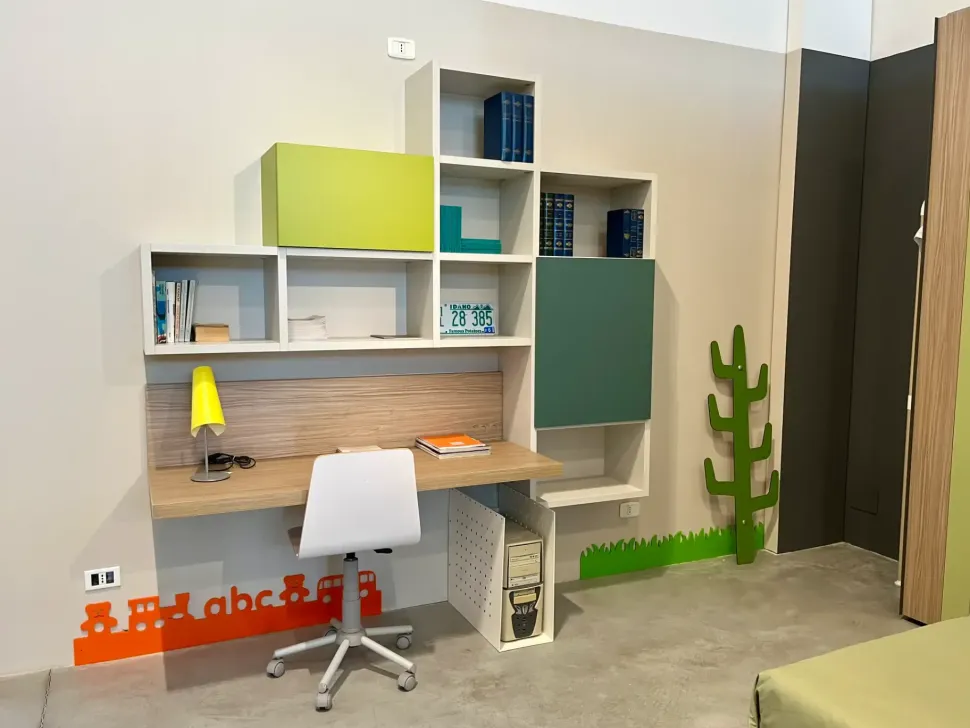 CAMERETTA Cameretta nidi con letto singolo Nidi a PREZZI OUTLET