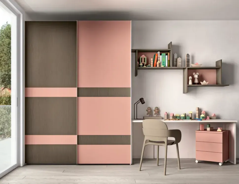 Cameretta Cameretta per bambini moderna Zg mobili con letto a castello scontata