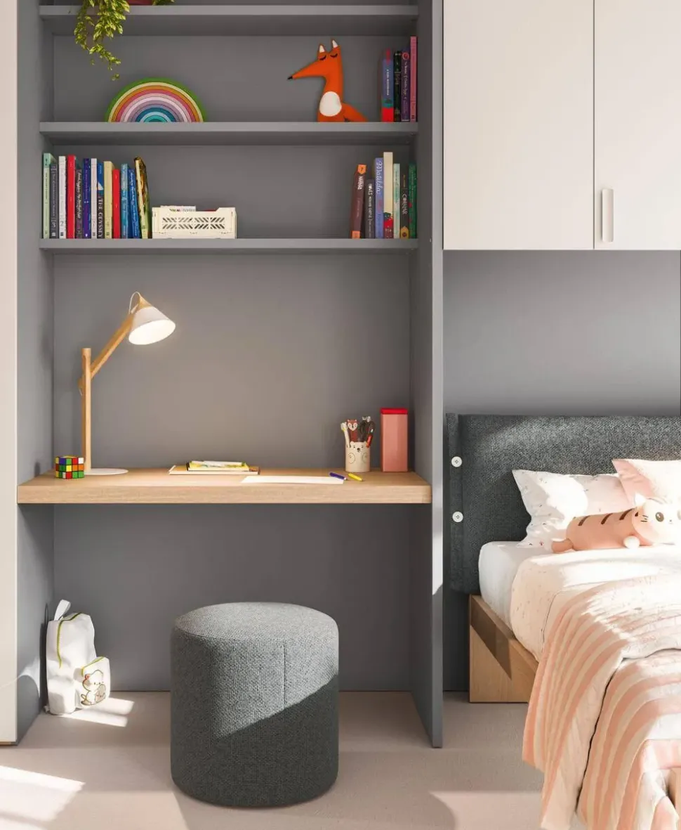 Cameretta Cameretta ponte 39 Mistral con letto a ponte a prezzo Outlet